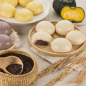 [MILWON] Boulette de blé coréenne fourrée aux haricots rouges 500g pour la gamme de produits de boulangerie asiatique, desserts et snacks - Product Image 3
