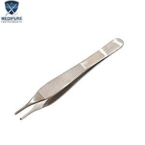 Pinzas Adson para Dientes y Sin Dientes, de Acero Inoxidable, Pinzas Quirúrgicas para Tejidos, Instrumentos Duraderos, Reutilizables y Autoclavables, Más Vendidas - Product Image 6