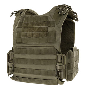 Gilet tactique respirant, réglable et durable avec système Molle, à libération rapide, pour l'extérieur, protection et entraînement - Product Image 1