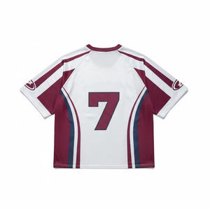 Prix de gros, uniforme de football américain de qualité supérieure, 100% polyester, tissu en maille imprimé par sublimation, nom d'équipe personnalisé, unisexe - Product Image 4