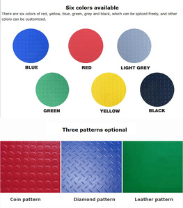 Tapetes de PVC Antideslizantes con Sistema de Enclavamiento para Taller y Reparaciones, Piso Vinílico Interior Resistente - Product Image 2