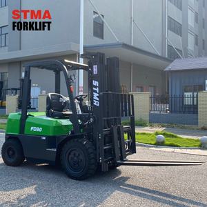 סטמה מיני 3טון 3.5 טון קיבולת עומס נגד בעירה פנימית מלגזה דיזל מעליות משאית מחיר זול - Product Image 4