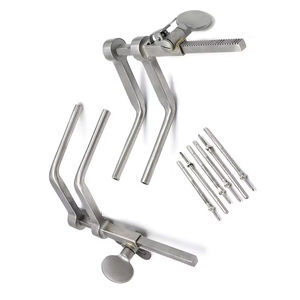 Pinces de réduction orthopédiques pour maintien osseux avec jeu de broches filetées, pince manuelle pour fractures, instrument chirurgical - Product Image 2