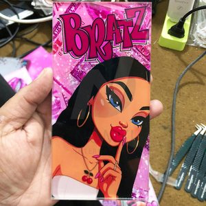 Extensions de cils magnétiques en acrylique durables, multifonctionnelles, forme papillon carrée, pour marque privée, Doll Girl Cash Money - Product Image 4