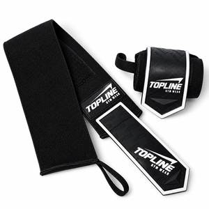 Sangles de musculation rembourrées robustes 2026 avec crochet réglable et logo personnalisé pour hommes - Product Image 2