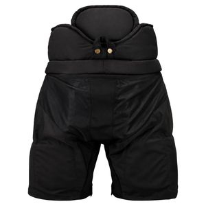 <b>Women</b> Black <b>Orange</b> Padded Ice Hockey <b>Shorts</b> with Waist Belt Polyester Sports Protective <b>Shorts</b> Performance Training Wear - Product Image 2