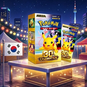 ขายส่งชุดการ์ดสะสม TCG ฉบับเกาหลี ฉลองครบรอบ 30 ปี ลายพิมพ์สีสันสดใส ชุด Blue Sky Stream Expansion Booster Box - Product Image 3