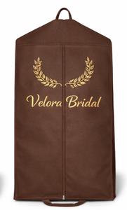 Sac de vêtements pliable en mousseline 100 % coton de haute qualité avec logo personnalisé et fermeture éclair pour usage promotionnel - Product Image 3
