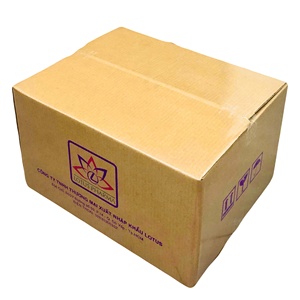 OEM Glossy Corrugated Board Lamination <b>Folder</b> <b>Box</b> Rectangle Packaging for Food in Agriculture Use with Recycled Materials - Product Image 5