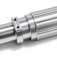 Axe de mandrin de refroidissement en aluminium usiné CNC de précision sur mesure pour pièces de moule, pour injection et éjection