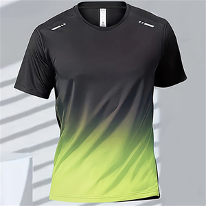 Camiseta Moderna Esencial para Hombre, Estilo Casual, 100% Algodón, Transpirable, Ligera, Cómoda, Manga Corta, Corte Regular - Product Image 4