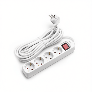 Presa a 4 vie con interruttore, cavo da 5 m H05VV-F 3G1.5mm - Product Image 2