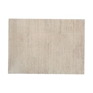 Tapis rectangulaire beige en viscose tissé à la main, tapis décoratif fait main, tapis d'intérieur haut de gamme - Product Image 4