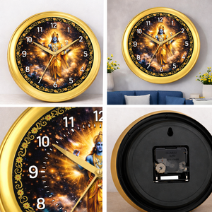 Reloj de Pared con Impresión Digital Personalizada Narayan para Decoración de Sala de Estar - Celebra el Día de la Madre y el Año Nuevo Chino - Product Image 3