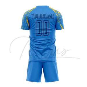 ชุดกีฬาฟุตบอลดีไซน์โดดเด่น ราคาประหยัด สีและขนาดสั่งทำได้ คุณภาพสูง สำหรับผู้ใหญ่ - Product Image 5