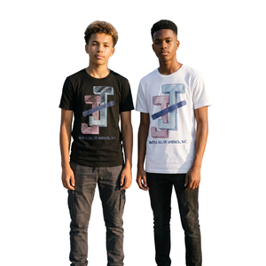 T-shirt blanc graphique artistique pour adolescents, en coton doux, col rond, manches courtes, vêtements décontractés à la mode pour tous les jours - Product Image 5