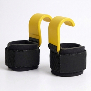 Men's Women's Heavy Duty Breathable Neoprene Wrist Support Customizable Options Non-Slip Strength Training Hook Fitness - Product Image 2