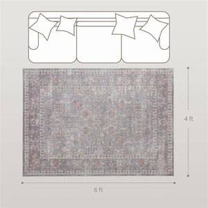 Tappeti Stampati per Soggiorni e Camere da Letto, Adatti come Tappeti e Set per Copertura Pavimenti - Product Image 6