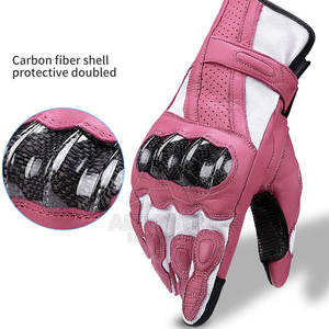 Guantes Profesionales de Cuero para Carreras de Invierno con Control Mejorado, Diseño Antideslizante de Dedos Completos para Deportes y Carreras - Product Image 3