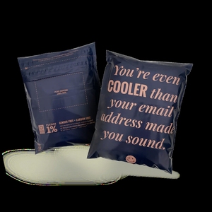 ถุงซิปล็อคแบบมีกาวด้านสำหรับถุงเท้ารองเท้าทำจากวัสดุรีไซเคิลพิมพ์โลโก้ได้ตามต้องการ - Product Image 4