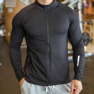 Chaqueta Deportiva para Hombre, para Gimnasio y Entrenamiento, con Logotipo Personalizado, Transpirable, con Cierre Completo, 2026 OEM ODM - Product Image 5