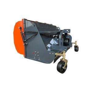 Collettore a flagelli 3 in 1 con larghezza di taglio 61 pollici TMG TFL60 per trattori da 28-50 CV, rasaerba 3-in-1 per finitura e raccolta erba con rullo - Product Image 6