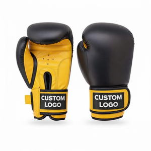 Guantes de Boxeo de Piel Sintética Blanca con Cordones y Logotipo Personalizado, con Absorción de Humedad para Entrenamiento y Sparring - Product Image 2