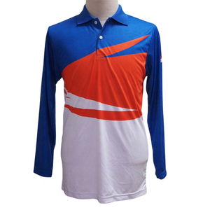 เสื้อโปโลคอวีแบบสั่งทำสำหรับผู้ชายเสื้อกีฬาตัดกล่องขนาดพิเศษ - Product Image 1