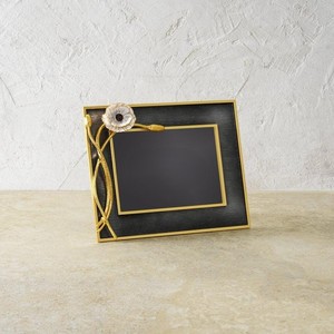 Cadre photo en laiton rectangulaire, support d'image vertical fait à la main, décoration moderne pour table - Product Image 6