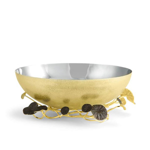 High Quality <b>Mirror</b> Polish Stainless Steel Serving Bowl Set with Anti-Skid Bottom and Stylish Handle for Modern <b>Table</b> Serving - Product Image 2