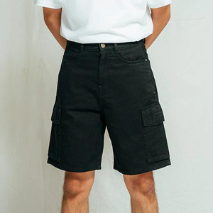 Pantalones Cortos de Mezclilla para Hombre, Casuales, de Cintura Media, con Diseño Desgastado y Roto, Lavado Desteñido por el Sol, Transpirables, Venta al Por Mayor OEM para Oferta de Verano - Product Image 3