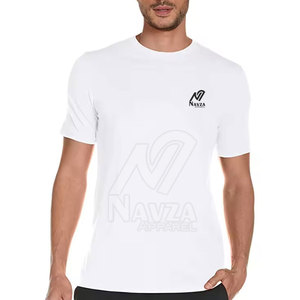 เสื้อยืดสมาร์ทฟิตสำหรับผู้ชาย แขนสั้น เสื้อยืดสมาร์ทฟิตคอกลมสำหรับผู้ชาย - Product Image 2