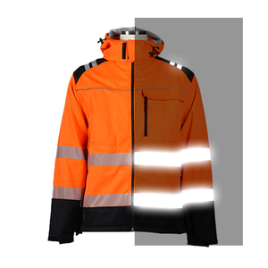New Arrival Wholesale Workwear Stand Collar Safety <b>Jacket</b> for <b>Men</b> OEM Service Waterproof Custom High Quality Wholesale - Product Image 3
