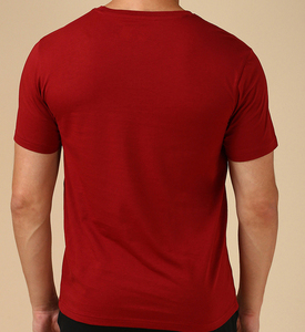 Camiseta de Algodón Lisa para Hombre con Logotipo Personalizado OEM, Corte Regular, Suave, Transpirable, Ecológica, Cuello Redondo, Ropa Casual de Primera Calidad - Product Image 2