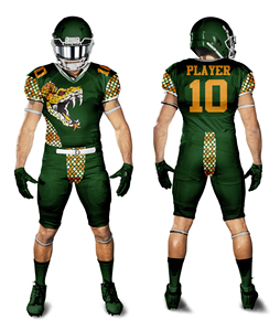 Nouvelle arrivée, uniforme de football américain sur mesure pour hommes, polyester respirant, short, vêtements d'équipe pour adultes, vente en gros DELAWARE INDUSTRIES - Product Image 5