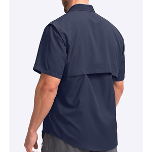 Camisas de pesca cómodas y elegantes para hombre, tela suave al tacto, material elástico, camisas de pesca con la mejor costura para hombre - Product Image 2