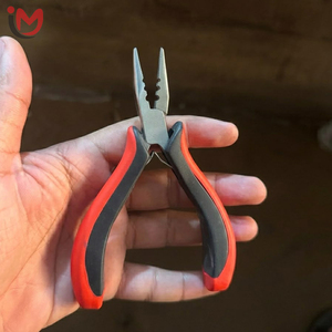 Professional Matte Finished <b>Multi</b> Hole Hair Extension <b>Pliers</b> Stainless Steel Micro Ring Fitting & Removal <b>Tool</b> For Hair Salon - Product Image 5