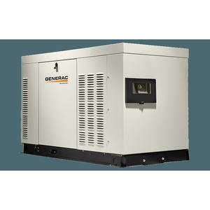 Generac Protector Générateur de moteur à gaz refroidi par liquide en veille automatique 30KW dans un boîtier en aluminium-RG030 - Product Image 1