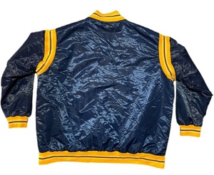 Chaqueta de béisbol personalizada de alta calidad para hombre Satén Varsity Letterman Style Winter High Street Fashion - Product Image 4