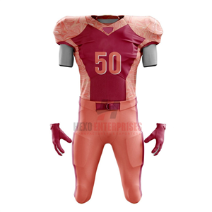Uniforme de football américain personnalisé de qualité supérieure pour hommes, vente en gros, 100% polyester - Product Image 3