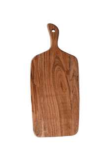 Tabla de cortar ecológica de madera natural de acacia con asa para uso doméstico, en restaurantes y cafeterías, disponible en grandes cantidades. - Product Image 3