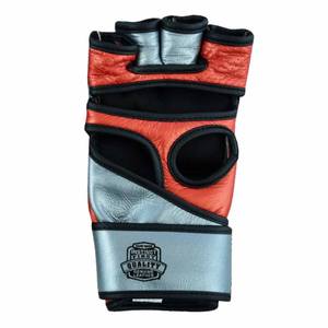 Guantes de Boxeo MMA Profesionales de Alta Calidad, de Cuero Vacuno, Medios Dedos, Transpirables, Ligeros, con Cierre de Gancho y Bucle, Antideslizantes - Product Image 5