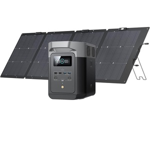 Estación de Energía Portátil con Paneles Solares de 120W, Batería de Litio-Polímero, Salida Tipo C, Entrada CA, Protección Contra Descarga Excesiva - Product Image 3