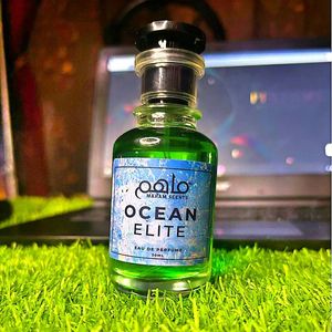 Parfum unisexe 50 ml, senteur boisée épicée, flacon en verre transparent, bouchon noir, longue tenue, vaporisateur portable, Ocean Elite Eau de Parfum - Product Image 2