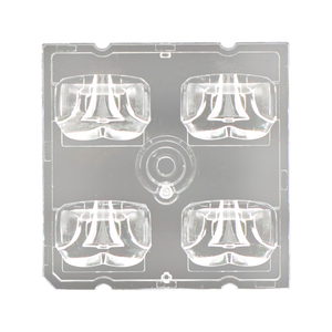 HONJU 157x65度街路灯レンズ5050モジュールレンズ用屋外プラスチックLED光学ライトレンズ - Product Image 4