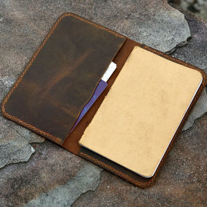 Portefeuille à enveloppes en cuir véritable de qualité supérieure, fermeture éclair sécurisée, compartiments spacieux, design minimaliste pour la gestion budgétaire et les voyages. - Product Image 4