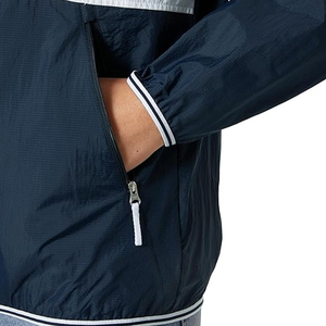 Veste coupe-vent de randonnée sportive pour homme, personnalisée, imperméable, coupe-vent, respirante, écologique, en toile de nylon épaisse - Product Image 5
