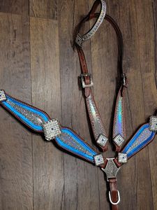 Hot Selling Genuine Leather Handmade Lightweight Western Saddle Tack Durable <b>Top</b> Trending Designs Rhinestones <b>Fringes</b> Custom - Product Image 1