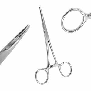 Tijeras Quirúrgicas de 5 1/2 Pulgadas (14 cm), Rectas, de Acero Inoxidable de Alta Calidad, Juego de Instrumentos Autoclavables con Certificación CE - Product Image 1