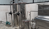 Système de purification d'eau par osmose inverse Aim Technologies 20000L/h avec pompe et réservoirs en acier inoxydable